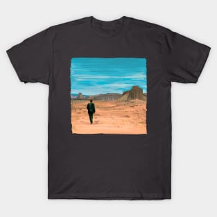 Paris Texas Illustration by Burro T-Shirt